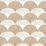 Swedish Linens - Kussensloop Rainbows (60x70 cm) - Kussensloop - Moroccan Blue