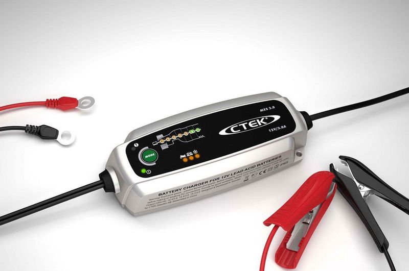 Ctek - MXS 3.8A Acculader - 12V - Automatische Druppellader - Spatwaterdicht