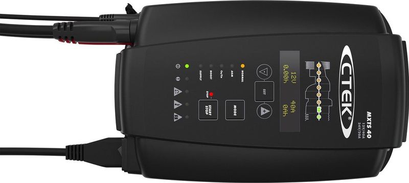 Ctek - Mxts 40 - Acculader - 12/24V - Elektronisch Veilig - Draagbaar