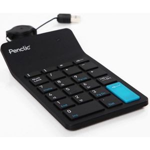 Penclic N2 numeriek toetsenbord Laptop/pc USB Zwart