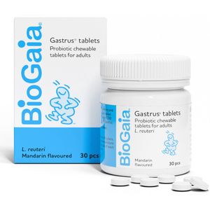 BioGaia - Gastrus - Probiotica - 200 Miljoen Bacteriën - Kauwtabletten