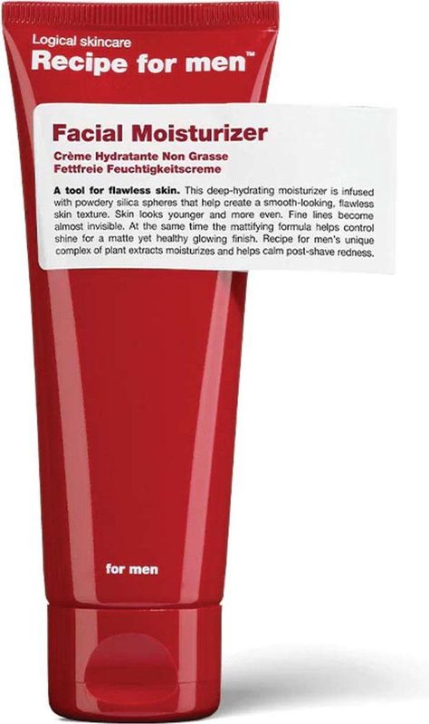 Recipe For Men - Facial Moisturizer - 75 ml - Gezichtscrème