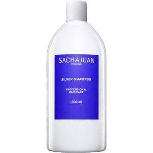 SachaJuan Silver Shampoo 1000ml - Zilvershampoo vrouwen - Voor Alle haartypes