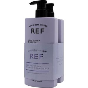 REF Cool silver duo shampoo + conditioner limited edition 2x600ml