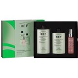 REF Stockholm - Giftbox Weightless Volume - Shampoo, Conditioner en Leave in Treatment