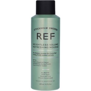 REF Stockholm - Weightless Volume Mousse - 200 ml (2-in-1 Innovatie Droogshampoo & Volume Mousse)