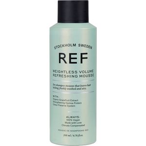 REF Stockholm - Weightless Volume Mousse - 200 ml (2-in-1 Innovatie Droogshampoo & Volume Mousse)