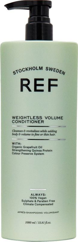 REF Stockholm - Weightless Volume Conditioner Ieder Haartype - 1000ml