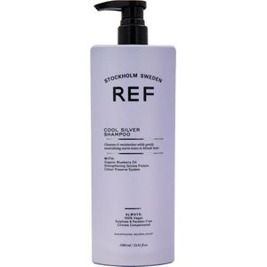 REF Stockholm - Cool Silver Shampoo Vrouwen Ieder Haartype - 1000 ml