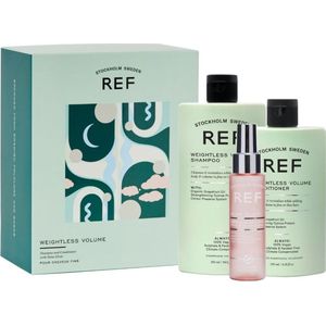 REF - Weightless Volume Giftbox - Shampoo 285 ml - Conditioner 245 ml - Shine Elixir 80 ml
