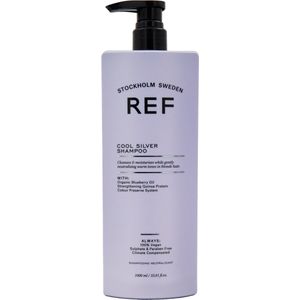 REF Stockholm - Cool Silver Shampoo Vrouwen - 600 ml - Zilvershampoo