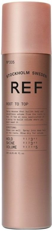 REF Stockholm - Root to Top N°335 - 250ml - Spray Mousse - Extra Volume -Volume Aanzetspray