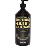 Waterclouds - The Dude - Haar & Lichaamswas - 1000 ml - Macadamiaolie