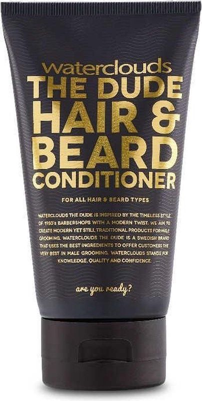 Waterclouds - The Dude - Haar & Baard Conditioner - 150ml - Macadamia & Amandelolie