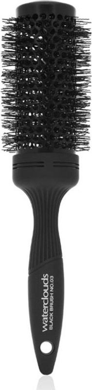 Waterclouds - Black Round Brush 03 - Haarborstel - Zwart - 45mm