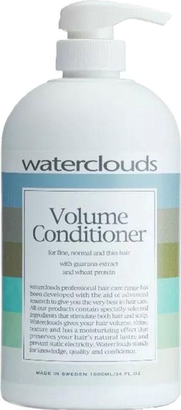 Waterclouds - Volume Conditioner - Conditioner - 1000 ml - Voor Fijn Haar