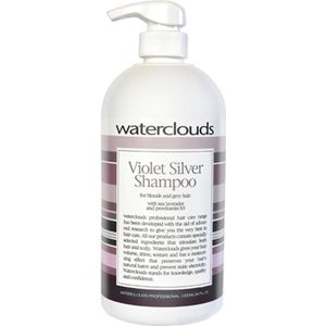 Waterclouds - Violet Silver Shampoo - Paars - Vegan - Parabenen- en Alcoholvrij