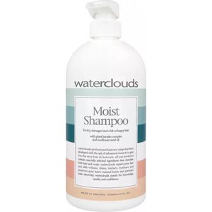 Waterclouds - Moist Shampoo - Hydraterende Shampoo - 1000 ml