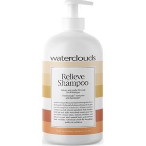 Waterclouds - Relieve Shampoo - 1000 ml - Sulfaatvrij - Veganistisch