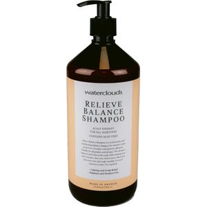 Waterclouds Relieve Balance Shampoo Shampoo voor Vet Haar 1000 ml