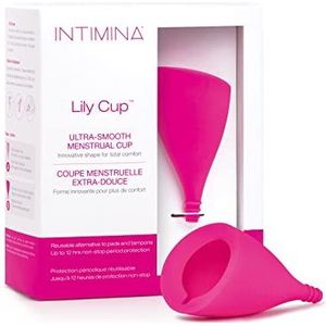 Intimina Lily Cup maat B - dunne menstruatiecup, vrouwelijke cup, tot 8 uur te gebruiken
