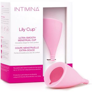 Intimina - Lily Cup maat A - dunne menstruatiecup, vrouwelijke cup, tot 8 uur te gebruiken