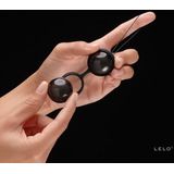 LELO Beads Noir Premium-editie van Luxe, Siliconen Ballen voor Kegel-oefeningen