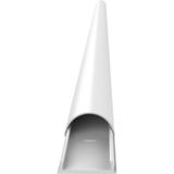 Premium aluminium kabelgoot - 160 x 3,3 cm / wit