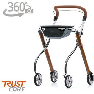 Trustcare Rollator - Voor binnen - Lichtgewicht - Met dienblad