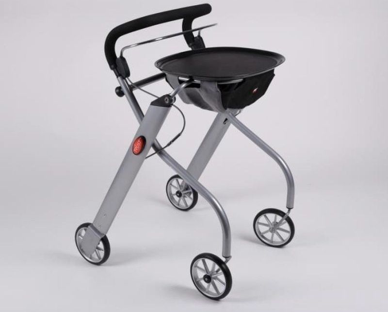 Let's Go Indoor rollator - Zilver - Trustcare