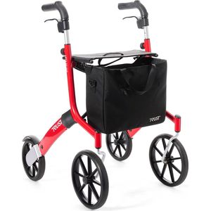 Let's Go Out rollator - Rood - Trustcare