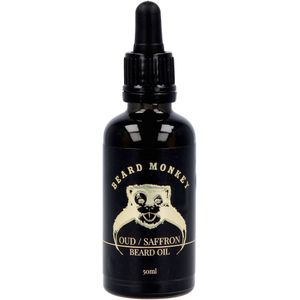 Beard Monkey Monkey Oud / Saffron -Beard oil  50 ml