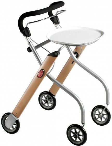 Trust - Let's Go Indoor - Rollator - Opklapbaar - Lichtgewicht - Met Dienblad
