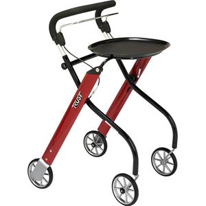 Trust Care - Let's Go Indoor - Rollator - Rood