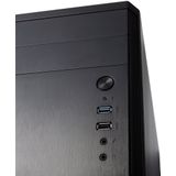 Fractal Design - CORE 1100 - Mini Tower - Zwart