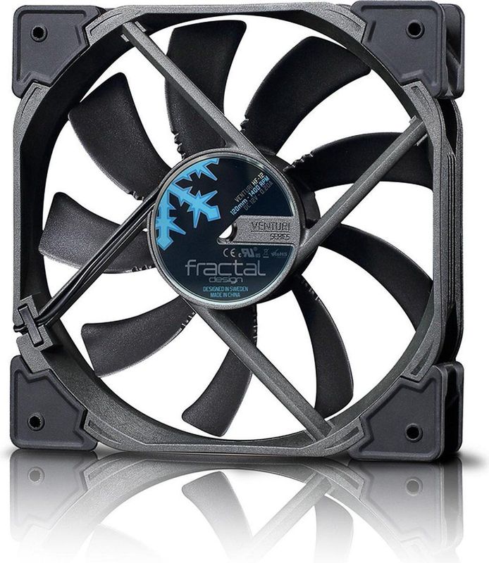 Fractal Design - Venturi HP-14 PWM - PC Ventilator - Zwart - 140 mm