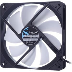 Fractal Design - Silent Series R3 - Computerventilator - Zwart/Wit - 140 mm