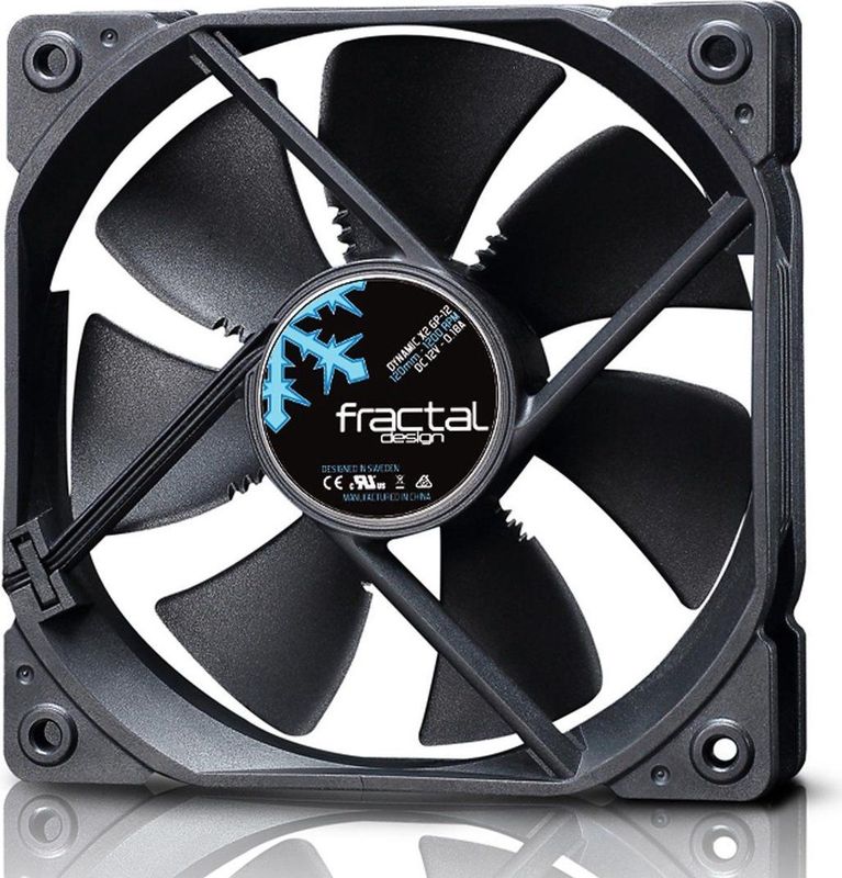 Fractal - Dynamic X2 GP-12 - Ventilator - Zwart - 120 mm