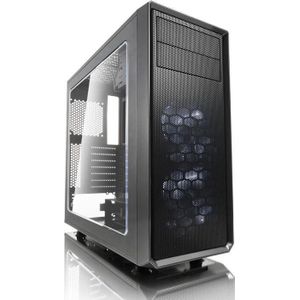 ATX Semi-tower Box Fractal Focus G White Black