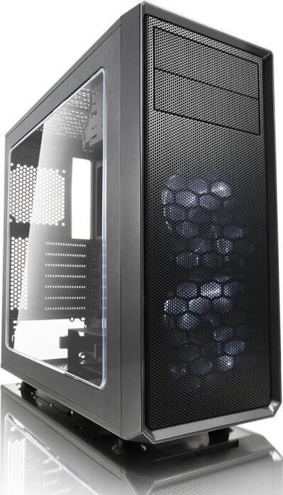 ATX Semi-tower Box Fractal Focus G White Black