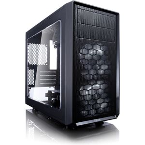 ATX Semi-tower Box Fractal Focus G Mini Black White