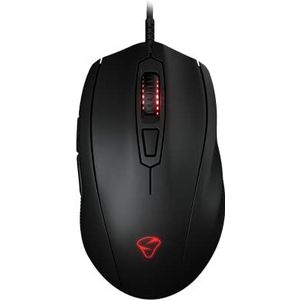 MIONIX Castor Pro 1900DPI optische sensor gamingmuis, 1,8 m kabel, zwart (CASTOR-PRO)