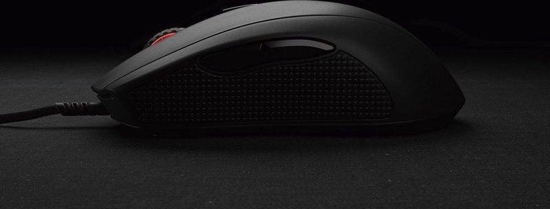 Mionix - CASTOR-PRO - Muis - Zwart - Bedraad - 19.000 DPI