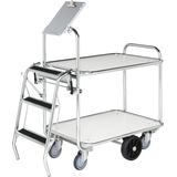 Kongamek Leiter als Zubeh&#246;r f&#252;r Kommissionierwagen Serie 8000