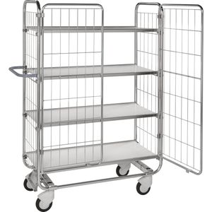 Kongamek Gittert&#252;ren 600x40x1260mm als Zubeh&#246;r f&#252;r Kommissionierwagen