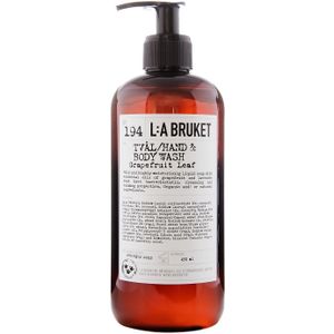 La Bruket Lichaamsverzorging Schoonmaken No. 194 Hand & Body Wash Grapefruit Leaf 450 ml (€ 77,60 / 1 l)