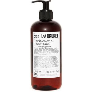 L:A BRUKET - No. 222 Hand & Body Wash Spruce Handzeep 450 ml