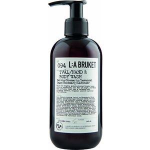 L:A BRUKET - 094 Hand & Body Sage/Rosemary/Lavender Seife 240 ml (124.96 € / 1 l)