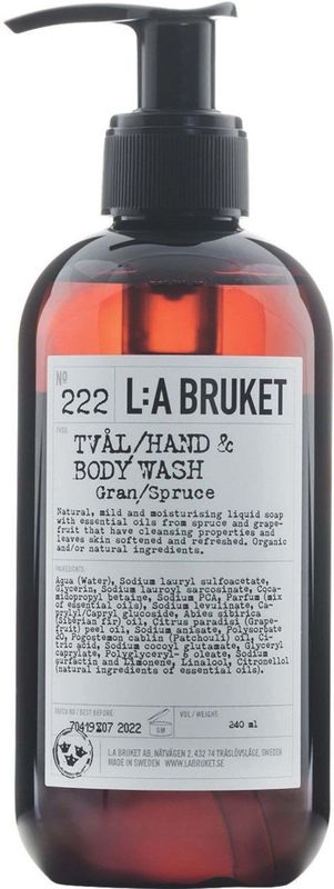 L:a Bruket - Handzeep - Kleurloos - Natuurlijk - 500ml