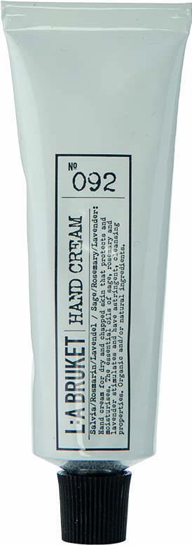 L:A Bruket Sage Rosemary Lavender No. 092 Handcrème, 30 ml